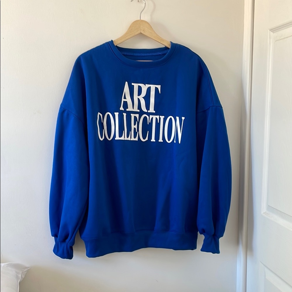 Blue Art Collection Sweatshirt